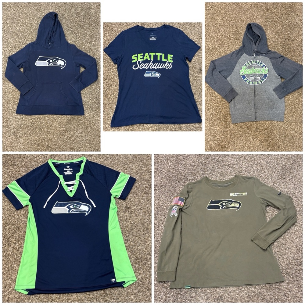 Women’s M size Seattle Seahawks lot